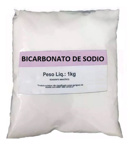 Bicarbonato Sódio Laudado 1kg fino