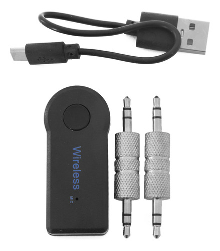 Receptor Bluetooth Auxiliar 3.5mm Coche Auto Manos Libres