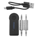 Receptor Bluetooth Auxiliar 3.5mm Coche Auto Manos Libres