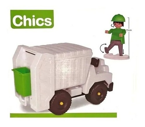 Antex Chics Camion Basurero 9903 Para Jugar Con Playmobil