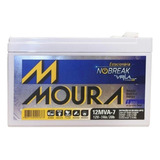 Bateria Estacionária 12v/7ah Moura Nobreak Alarmes 12mva7