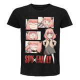 Playera Anya Forger Spy X Family Facetas Anime Manga