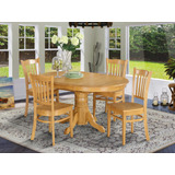 East West Furniture Juego De Mesa De Comedor 4 Maravillosas.