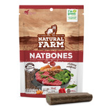 Petisco Mastigável P/ Cães Natbones Carne Natural Farm 440g