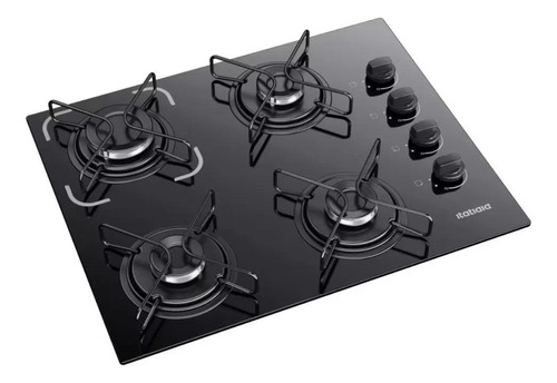 Cooktop Itatiaia 4 Bocas Essencial Preto - Bivolt