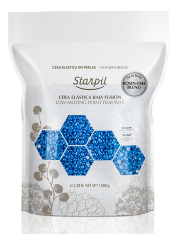 Starpil Cera De 35.27 Oz / 2.2 Libras De Perlas De Cera Dura