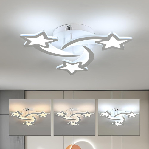 Lámpara De Techo Led Moderna Dormitorio 