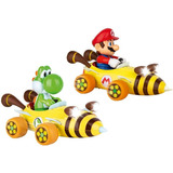 Autos A Control Remoto Mario & Yoshi Quad Rc Pack . Color Amarillo