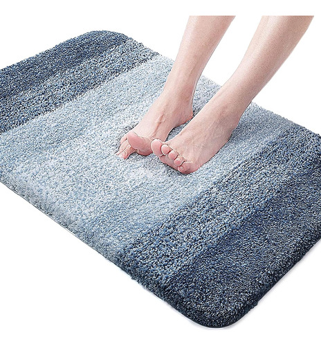 Alfombra De Baño De Microfibra Extrasuave Y Ultraabsorbente