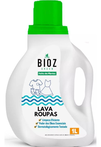 Combo 3 Lava Roupa Detergente Vegano Original Tira Manchas 