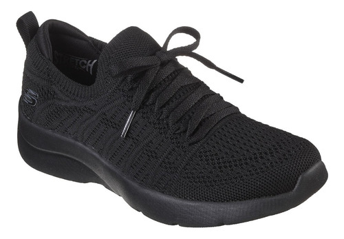 Tenis Skechers Dynamight 2.0 Cherish Moments Negro Mujer