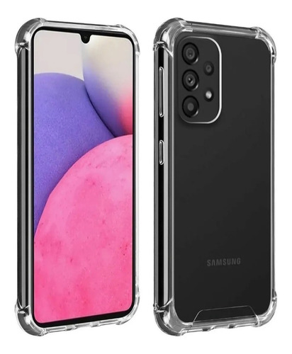 Funda Para Samsung A23 Anti Golpes + Vidrio Templado 