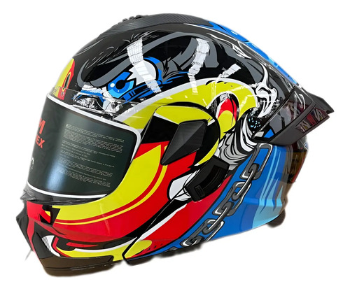 Casco Abatible Con Luz Certificacion Dot | Envío gratis