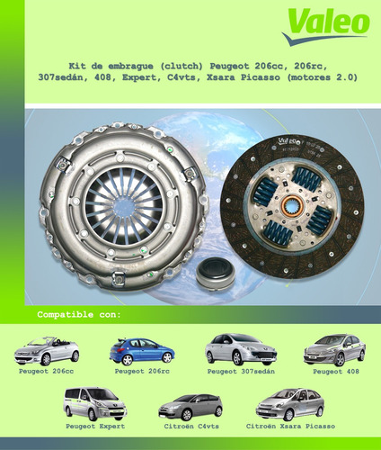 Kit Embrague Clutch Citron C4vts, Xsara Picasso Foto 3