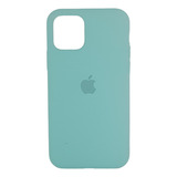 Estuche Protector Silicone Case Para iPhone 11 Pro Aguamarin