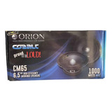 Par De Medios Orion 6.5 PuLG 1000w Rms250w Open Show