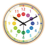 Reloj Decorativo Para Niños, Funciona Con Pilas, Manecilla N