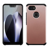 Funda Protector Rudo Doble Capa Para Google Pixel 3 Xl