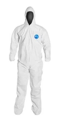 25 Overoles Tipo Tyvek Marca Protex Talla Grande (LG)