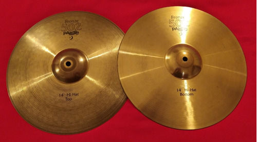 Hi Hat Paiste 502 De 14 Decada Del 90