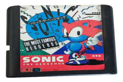 Juego Cartucho Sega Original Japones Sonic The Hedgehog