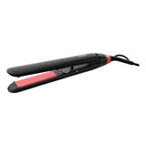 Planchita De Pelo Philips Straightcare Essential Thermoprotect Bhs376 Negra Y Rosa 110v/240v