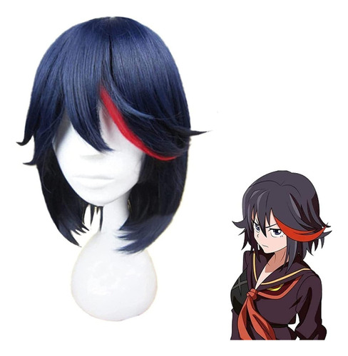 Peluca De Animé De Matoi Ryuko Para Cosplay