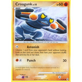 Cartas Pokemon Croagunk 61/99 Platinum Arceus