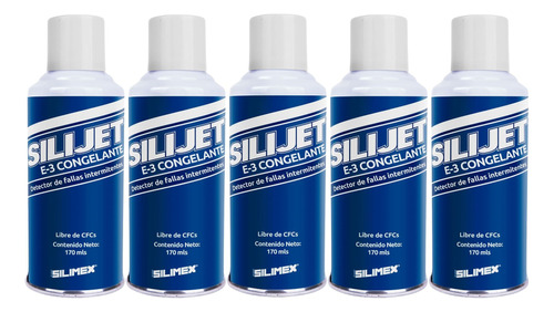 Congelante En Aerosol Silimex Silijet E3 De 170 Ml