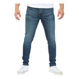 Pantalon Skinny De Mezclilla Strech John Silver Para Hombre