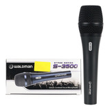 Microfone Com Fio Waldman S-3500 Profissional P/ Estúdios