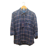 Camisa Narrow Hombre Classic Leñadora Flannel Manga Larga 