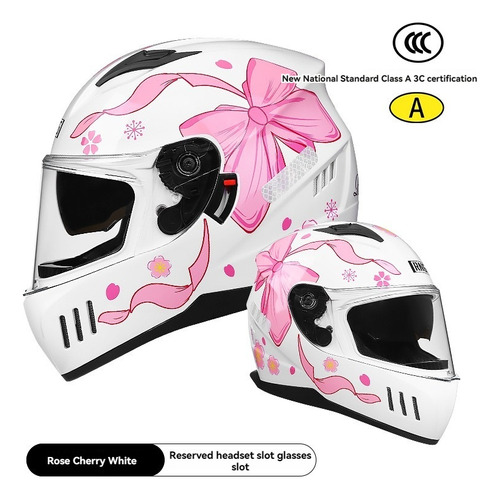 2024 Casco De Moto For Mujer, Casco Integral