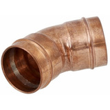 Joelho 45° Cobre Liso Água Quente E Fria 28mm Ou 1  Ramo