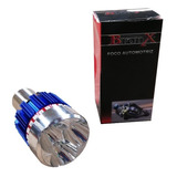 Foco Moto 2 Polos 3 Led Blanco 5 Funciones Aluminio Azul