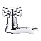 Llave Individual Para Lavabo Con Maneral De Cruceta Dica