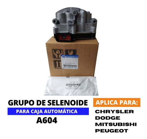Grupo De Selenoide, Caja A604, Chrysler, Dodge, Nen  Foto 4