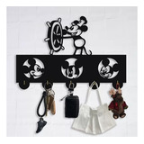 Organizador Portallaves De Pared Mickey Retro