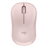 Logitech Mouse Inalámbrico Silencioso Rosa M240