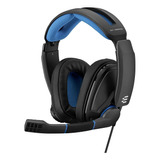 Auriculares Gamer Sennheiser Gsp 300 Negro Y Azul