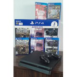 Sony Playstation 4 Slim Cuh-21 1tb Standard Negro Azabache