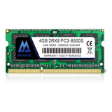 Memoria Ram Monkle 4gb 2x8 Ddr3-1066 Sodimm Pc3-8500s 1.5v