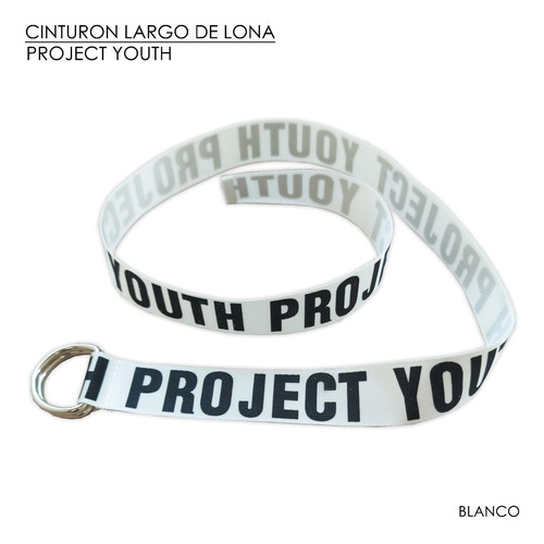 Cinturón Largo De Lona / Project Youth / 1 Unidad