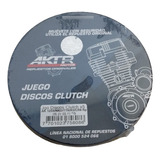 Juego Discos Clutch Original Akt 125 Ne R3 Tt S Sl Ttr Ttx