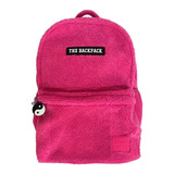 Mochila Baires Rock Suave Mooving Escolar Viaje Urbana 18 Lt Color Rosa Chicle