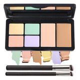 Paleta Corrector De 6 Colores, Paleta De Contorno De Crema D