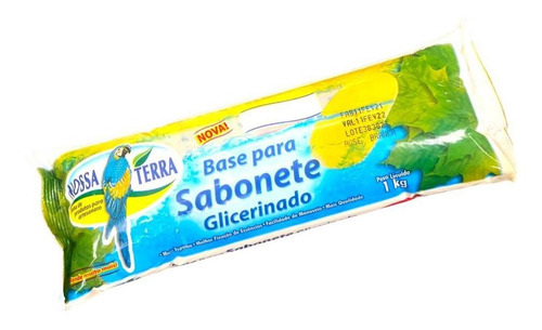 1 Kg De Base Glicerina Para Sabonete Art - Nossa Terra Cores Cor Branco