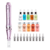 Dermapen Dr Pen M7 + 10 Agujas Nano 5 Serum 5 Tonos + Curso