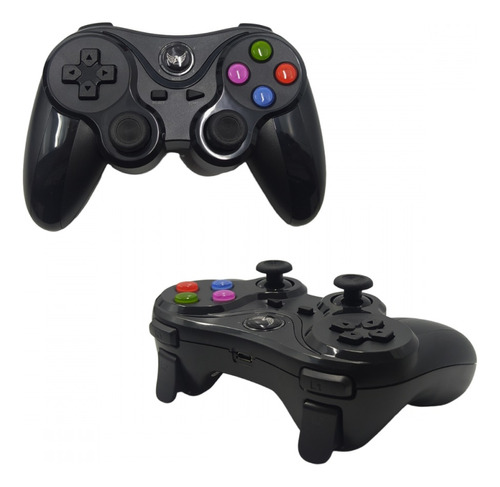 Controle Para Games Via Bluetooth No Celular Android / Ios Cor Preto