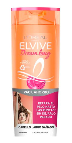 Pack Shampoo + Acondicionador Dream Long 740ml Elvive